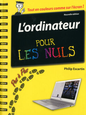 cover image of L'ordinateur Pas à pas Pour les Nuls, nouvelle édition